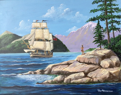 Acrylic on canvas 50 x 40 cm £150 unframed