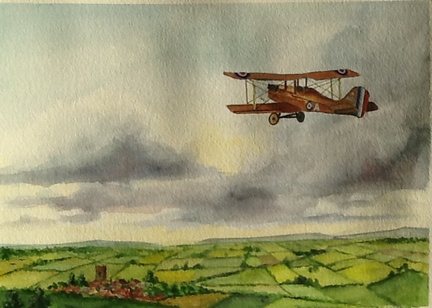 Watercolour on paper 36 x 26 cm £55 unframed