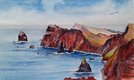 Watercolour on paper 18 x 28 cm £30 unframed